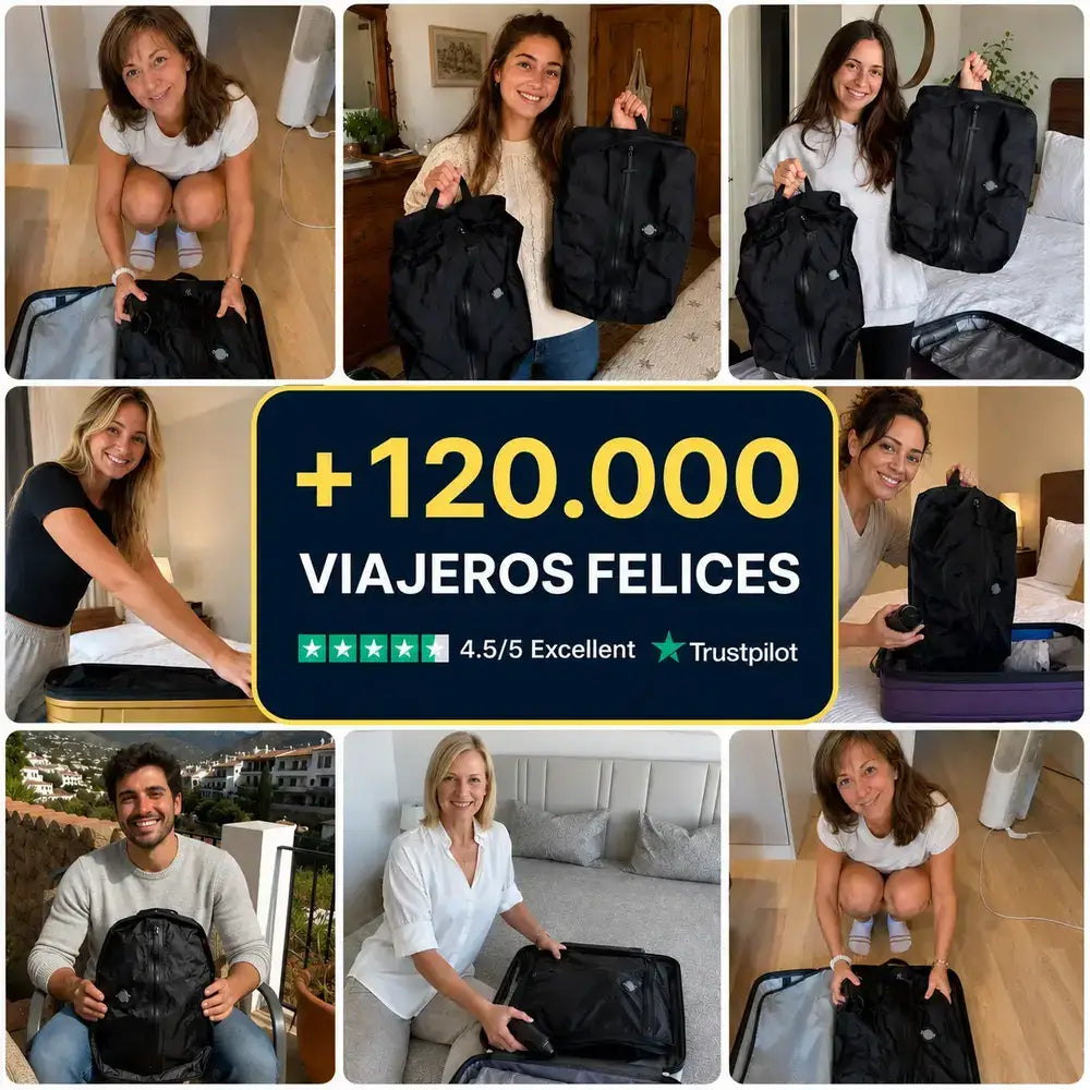 Get2Pack™ Kit de Viaje · Mete más ropa, paga menos