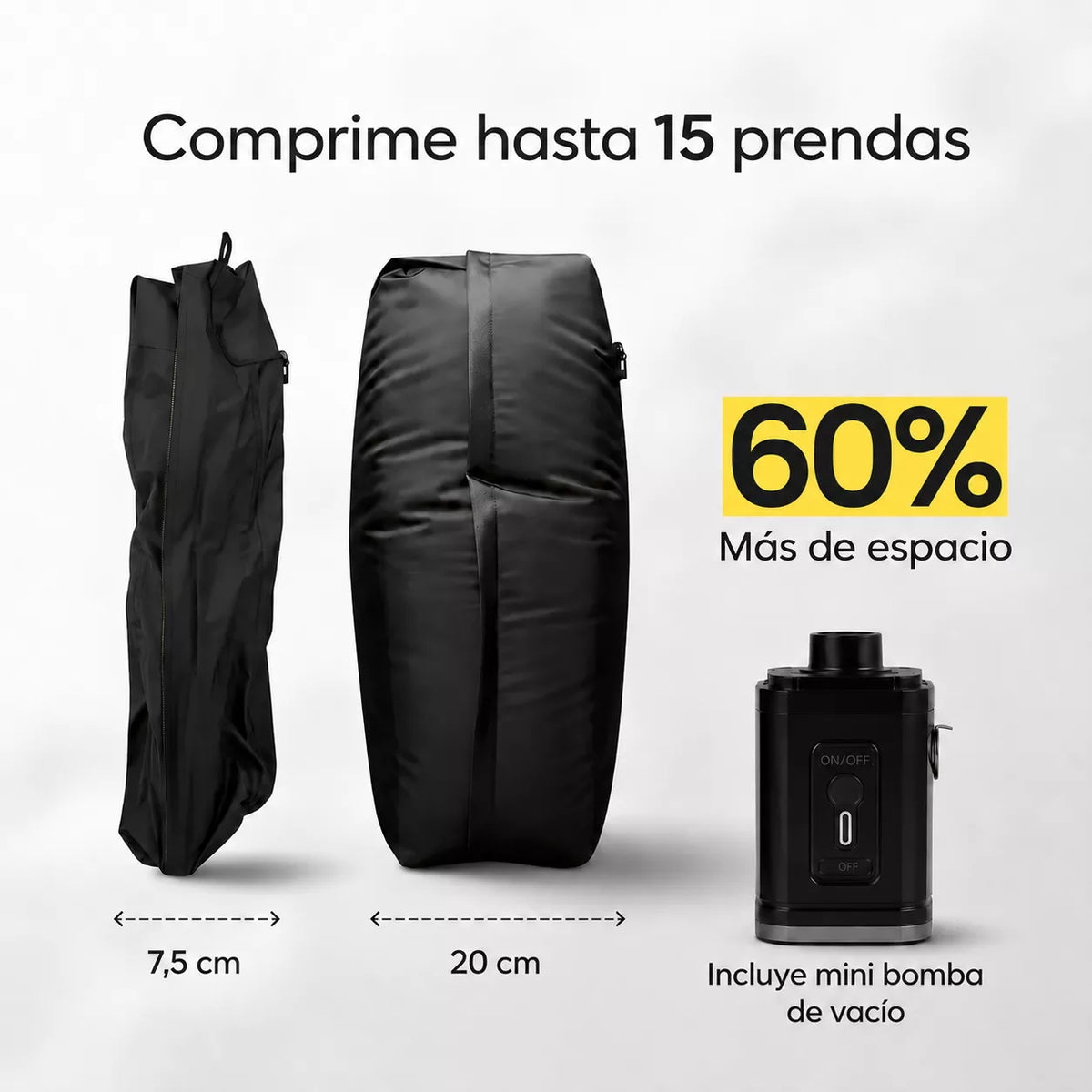 Get2Pack™ Kit de Viaje · Mete más ropa, paga menos