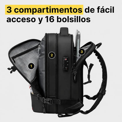 GET2PACK® Mochila Debajo Del Asiento 40L (Ryanair/Vueling)